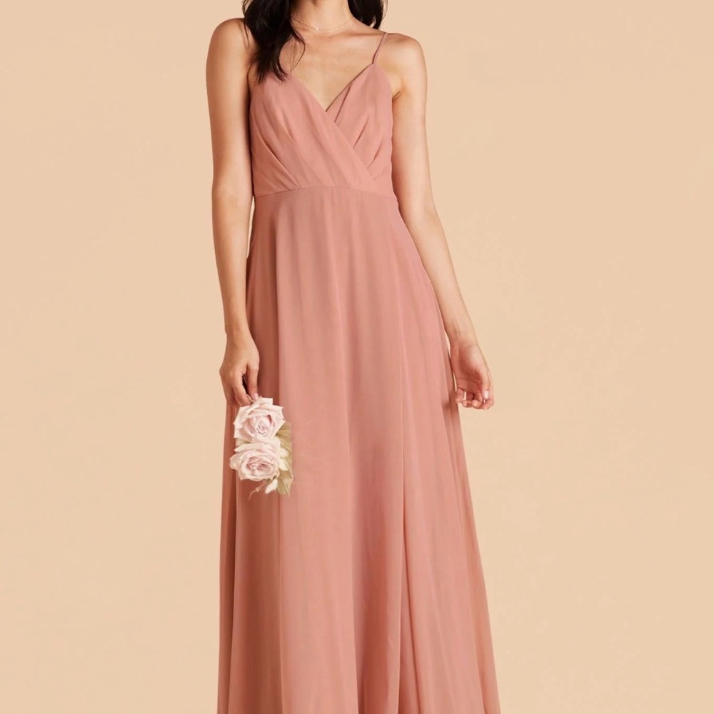 Elegant Pink Maxi Dress